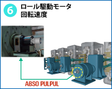 6　ロール駆動モータ回転速度