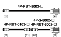 VS-12PB延長センサケーブル4P-RBT-8003/4P-RBT-0103/4P-S-8002/4P-RBT-8002
