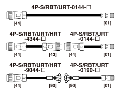 センサケーブル　耐環境型 4P-S-0144,4P-RBT-0144,4P-URT-0144,4P-S-4344,4P-RBT-4344,4P-URT-4344,4P-HRT-4344,4P-S-9044,4P-RBT-9044,4P-URT-9044,4P-HRT-9044,4P-S-0190,4P-RBT-0190,4P-URT-0190